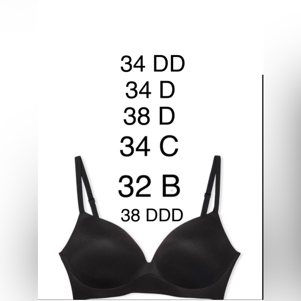 VICTORIA’S SECRET -INCREDIBLE
Wireless Push-Up Bra - NEW